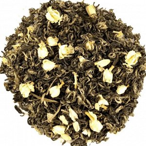 SIESTA®️ Зелёный китайский листовой чай "Моли Хуа Ча (Жасминовый)", 100г