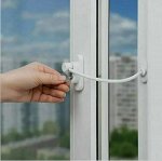 Ограничитель открывания окна с тросом 23см