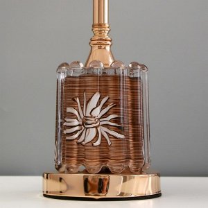 Настольная лампа с подсветкой «Элоиза» Е27 40 Вт золото 25x25x41 см
