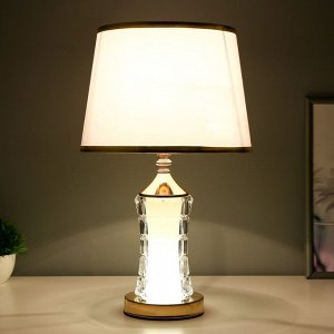 Настольная лампа с подсветкой «Фейри» Е27 40 Вт золото 25x25x41 см