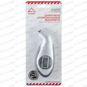 Манометр шинный Arnezi Digital Tire Pressure Gauge, цифровой, 7атм, с подсветкой, арт. R7301110