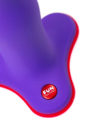 Фаллоимитатор Fun Factory STUBS BOUNCER, силикон, фиолетовый, 18,5см
