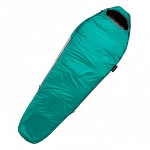DECATHLON Спальный мешок утеплённый зелёный Trek 500 Forclaz