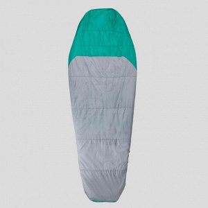 Спальный мешок утеплённый зелёный Trek 500 Forclaz