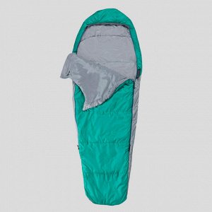 Спальный мешок утеплённый зелёный Trek 500 Forclaz