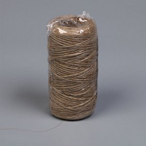 Шпагат джутовый для подвязки растений, 50 м, 560 текс, 1 нить, джут, Greengo