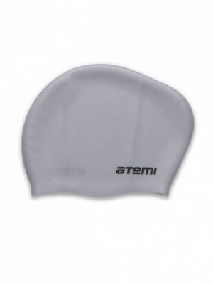 Взрослая силиконовая шапочка для плавания розовая Atemi LC-04