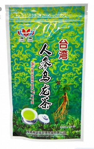 Женьшень Улун Зеленый Чай Long Yang 100 гр Китай