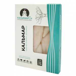 Морские деликатесы Филе кальмара без плавника, без кожи 600 г