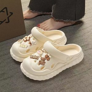 Кроксы женские с джибитсами