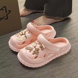 Кроксы женские с джибитсами