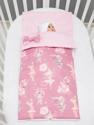 Спальный мешок детский Amarobaby Magic Sleep Нежный Танец, розовый