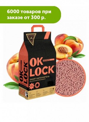 Наполнитель растительный Ok-Lock Персик 5л