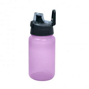 Бутылка для воды с крышкой, 500 мл, материал полипроп., в ассорт-те 555-620  (7952)