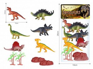 Набор динозавров OBL10109356 KL606-3 (1/144)