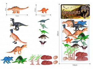 Набор динозавров OBL10109366 KL606-13 (1/120)