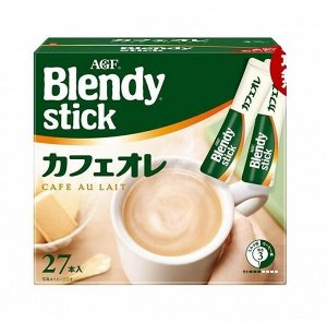 Кофе AGF Бленди СТИК с молоком 8,8г*27 стиков (зеленый)