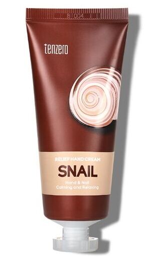 Крем для рук с муцином улитки Tenzero Relief Hand Cream Snail 100мл