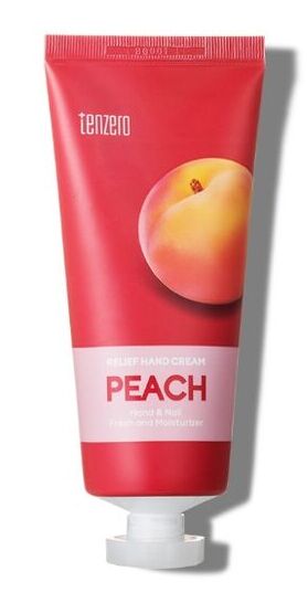 Крем для рук с экстрактом персика Tenzero Relief Hand Cream Peach 100мл