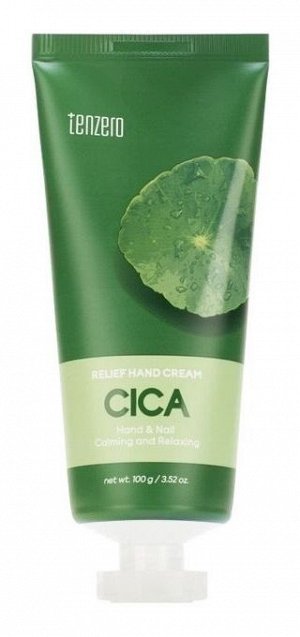 Крем для рук с экстрактом центеллы азиатской Tenzero Relief Hand Cream Cica 100мл