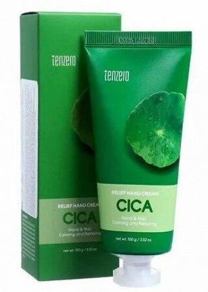 Крем для рук с экстрактом центеллы азиатской Tenzero Relief Hand Cream Cica 100мл