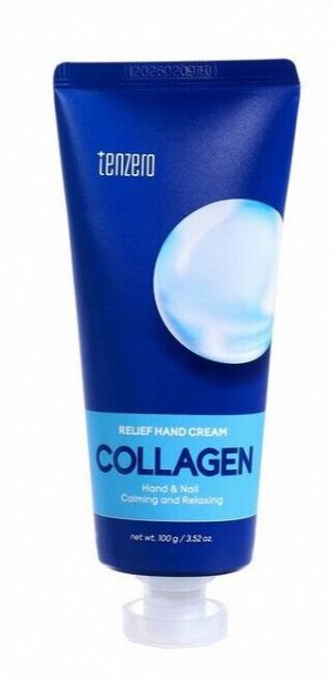 Крем для рук с коллагеном Tenzero Relief Hand Cream Collagen 100мл