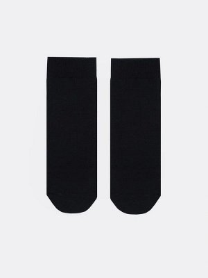 Носки укороченные унисекс черные (1 упаковка по 5 пар)