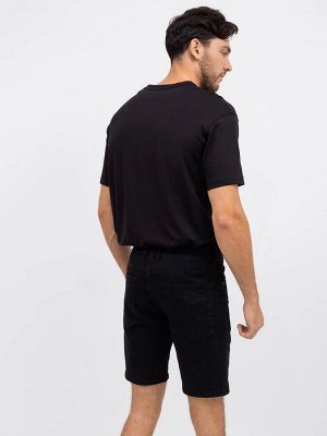 Джинсовые шорты черного цвета для мужчин