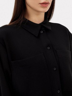 Рубашка женская в черном цвете