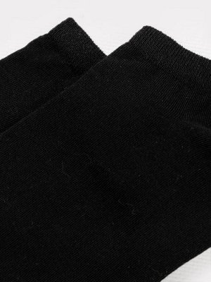 Короткие носки мужские в черном цвете (1 упаковка по 5 пар)