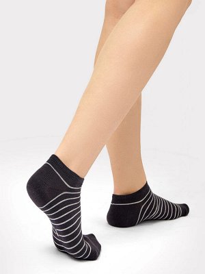 Мультипак коротких женских носков (3 упаковки по 3 пары) в разных цветах