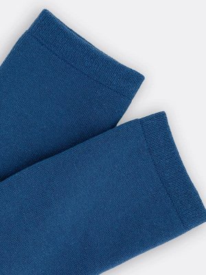 Носки женские синие плюшевые (1 упаковка по 5 пар)