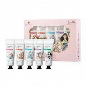 JMELLA (JMSolution) Набор парфюмированных кремов для рук Disney Princess Hand Cream Set, 50гр*5шт