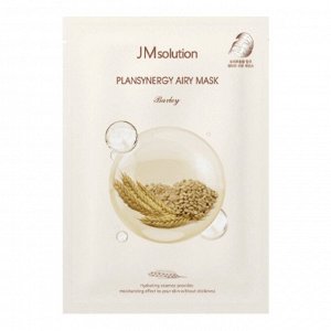 JMSolution Маска тканевая очищающая для лица с экcтрактом ячменя Mask Plansynergy Airy Barley, 30 мл