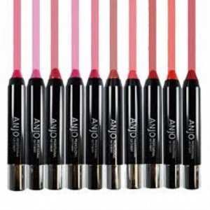 Anjo Professional Помада карандаш для губ №01 Lip Crayon Violet Pink №01, 3 гр