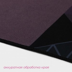 Коврики для ванной и туалета Доляна «Дора», 2 шт: 50x80 см, 50x40 см
