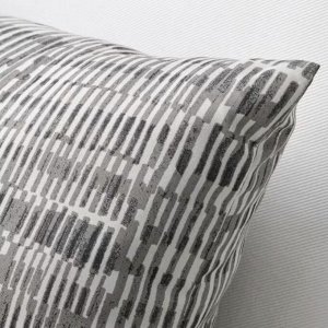 JORDKASTANJ, Подушка, серая, 40х40 см