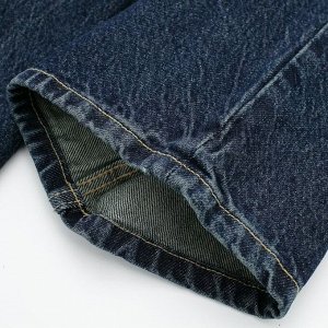 Женские прямые джинсы, темно-синий