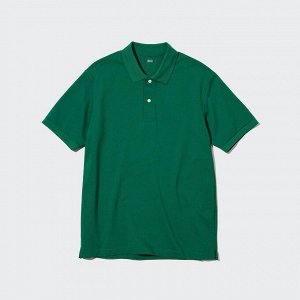 Мужская рубашка поло, зеленый