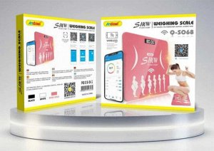 Akuma Умные электронные весы напольные Andowl с LED дисплеем и Bluetooth подключением
