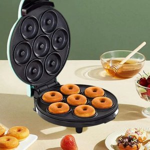 Электрическая мини печь для пончиков, пончик-мейкер 900W