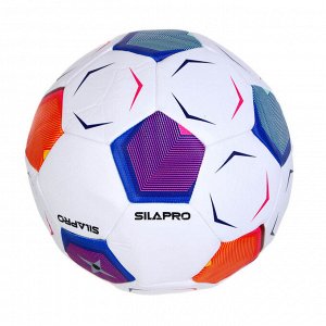 SILAPRO Мяч футбольный, 3сл., р.5 22см, PU 4.2мм,  420г (+-10%)