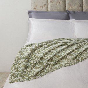 PROVANCE Эвкалипт Плед микрофибра, 150х200см, 230гр/м, зеленый