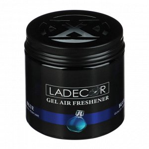 LADECОR Ароматизатор для дома и авто, гелевый,200 г, лимон, удача,черный лед,чудо,столкновение