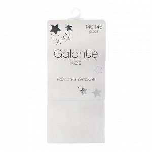 GALANTE Колготки детские 80% хлопок, 15% полиамид, 5% спандекс, 104-146см, 2-4цв.
