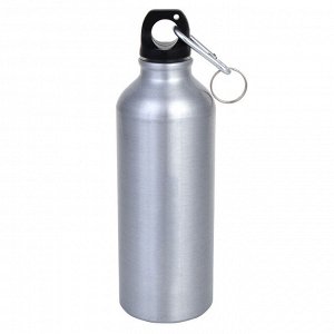SILAPRO Бутылка для воды велосипедная, 21х6.5см, 500мл, алюминий