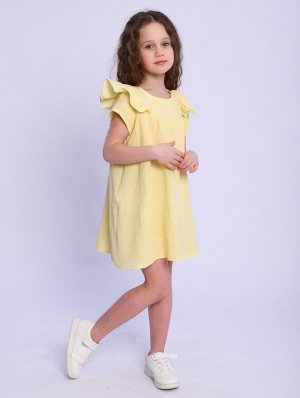 ПЛ166 Платье "Бабочка" (жёлтый)
