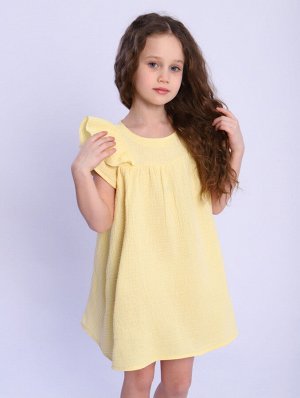 ПЛ166 Платье "Бабочка" (жёлтый)