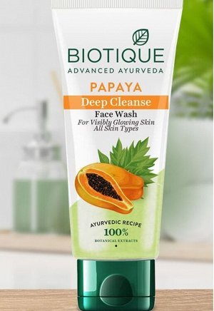 Bio Papaya Revitalizing Tan Removal Scrub/Биотик Био Папайя Разглаживающий и восстанавливающий Скраб