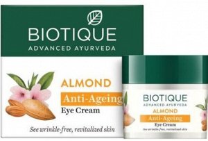 Bio Almond Soothing & Nourishing Eye Cream/ Биотик Био Миндалем Успокаивающий И Питательный Крем Для Глаз